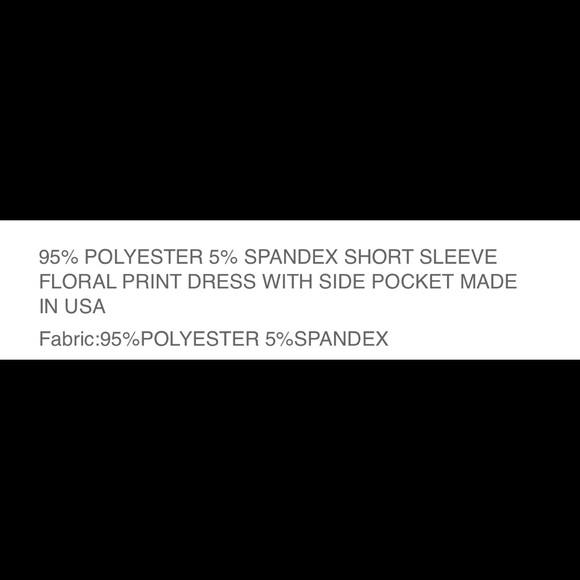 LAST 1‼️❣️BLACK FLORAL - DRESS TUNIC ❣️ - Picture 4 of 4